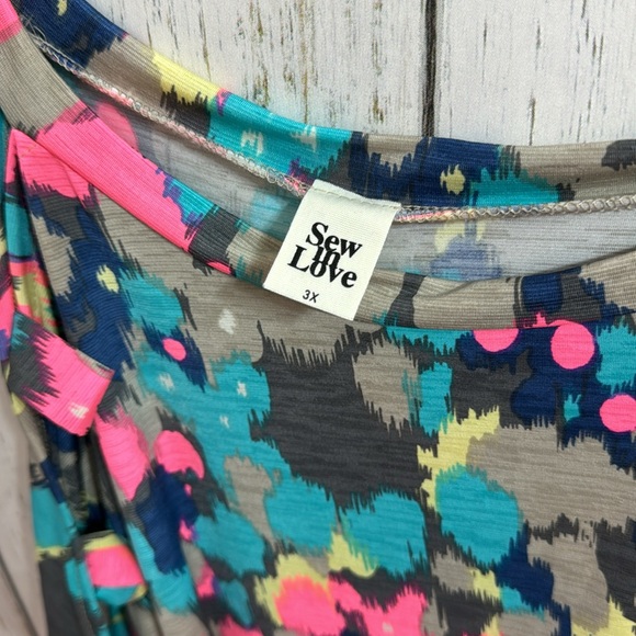 Sew in Love Cold Shoulder Blouse - Picture 5 of 7